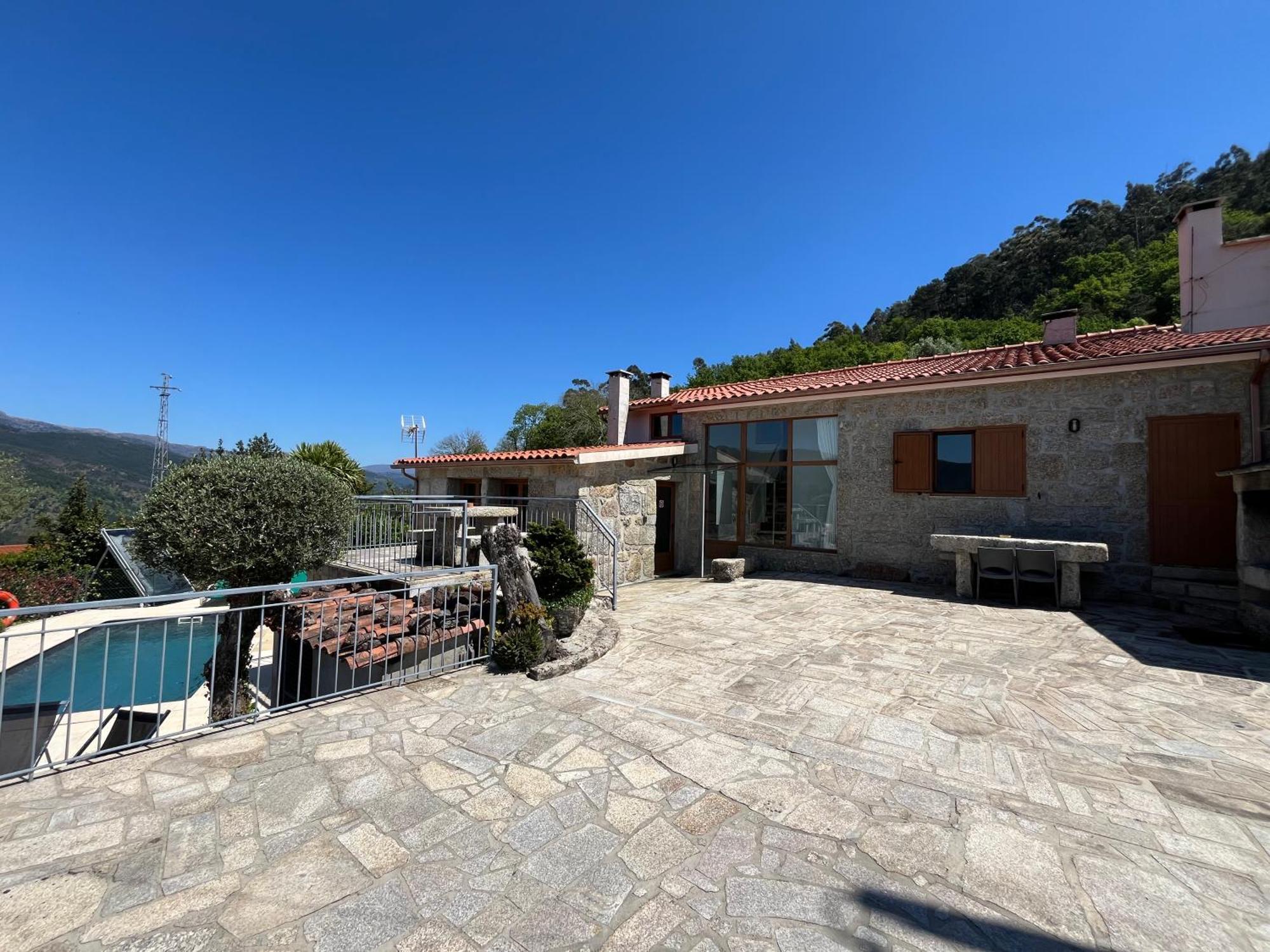 Casa Da Lage - T1 Com Piscina Privada - Geres Buitenkant foto